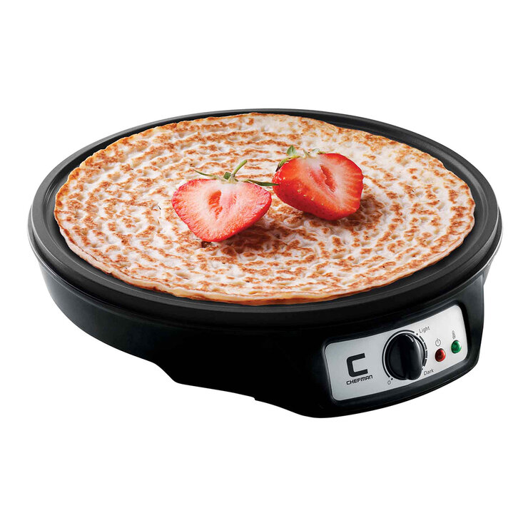 Chefman, Crepera con Control de Temperatura y Superficie Antiadherente — Imagen 1 de 4