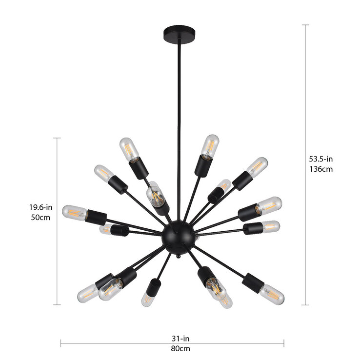 Empire Lighting, Lámpara Colgante LED Andrómeda — Imagen 4 de 4