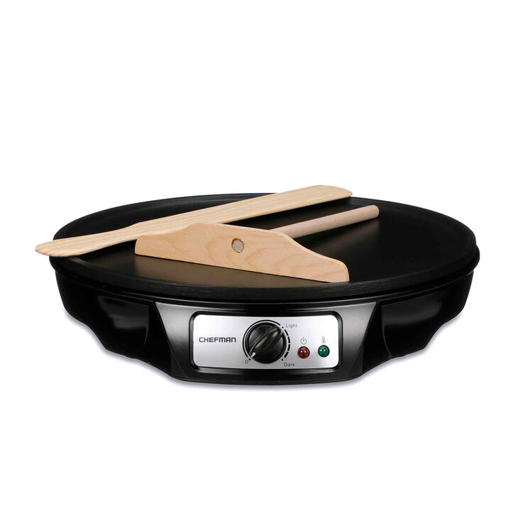 Chefman, Crepera con Control de Temperatura y Superficie Antiadherente — Imagen 2 de 4