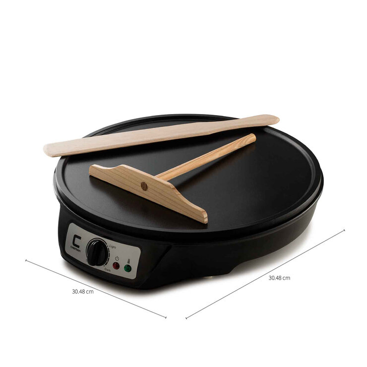 Chefman, Crepera con Control de Temperatura y Superficie Antiadherente — Imagen 3 de 4