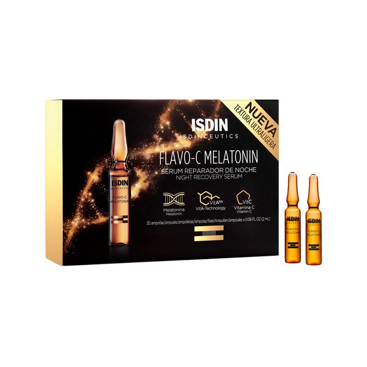 Isdin Serum Antioxidante para Noche 30 ampolletas