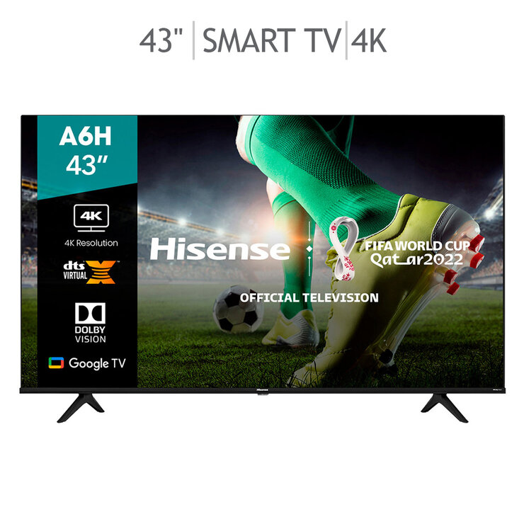 Hisense Pantalla 43" 4K UHD Smart TV — Imagen 1 de 4