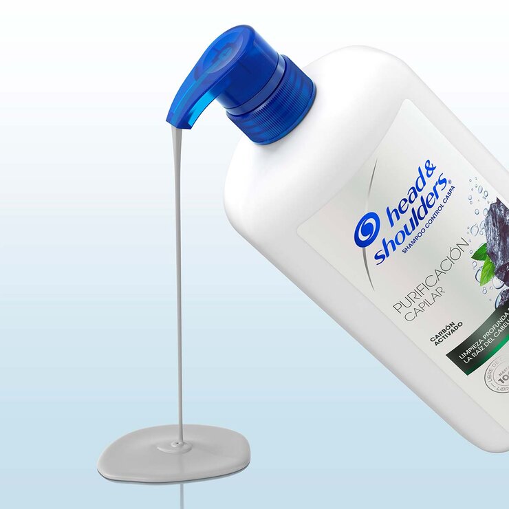 Head & Shoulders Shampoo Purificación Capilar con Carbón 1L — Imagen 3 de 4