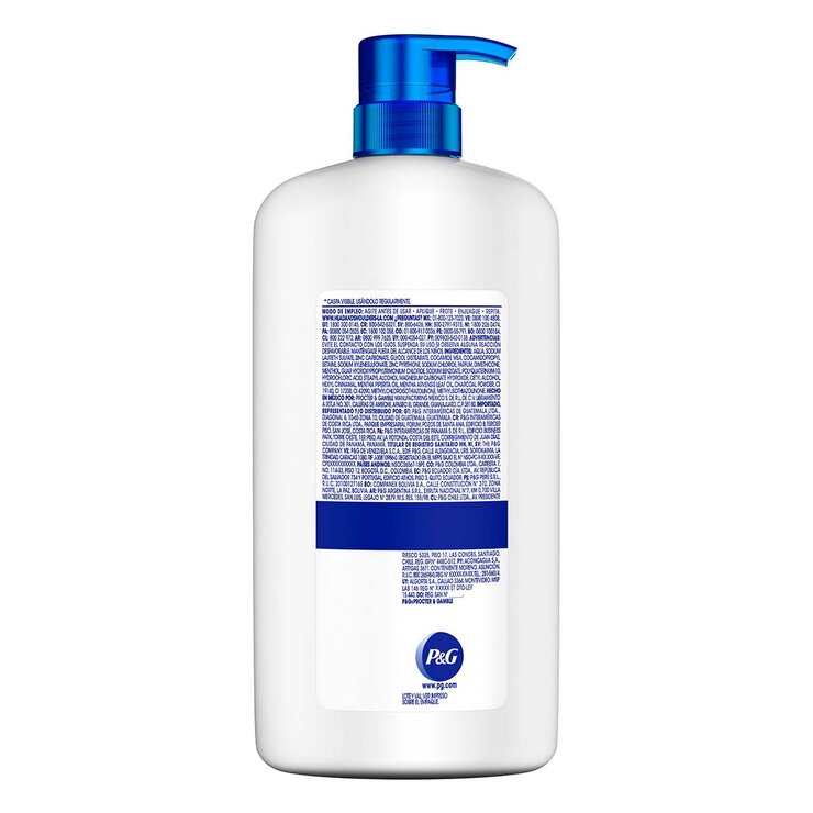 Head & Shoulders Shampoo Purificación Capilar con Carbón 1L — Imagen 4 de 4