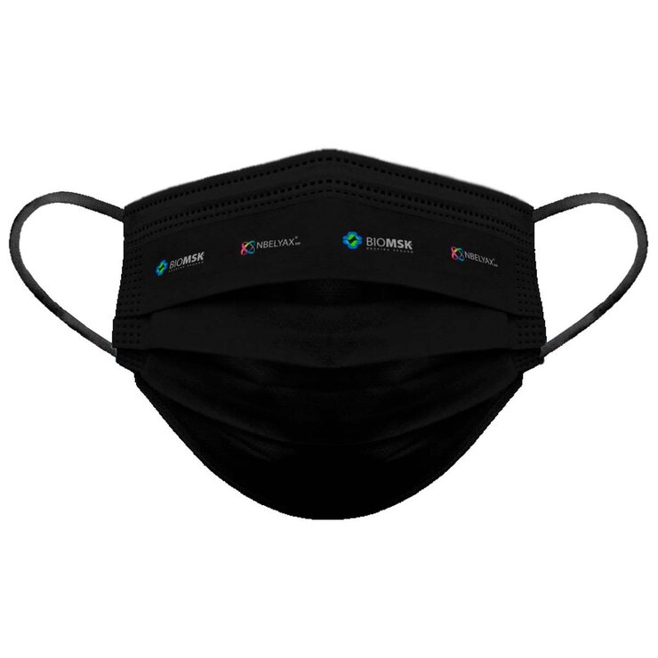 Cubrebocas Reutilizable Biomsk para Adulto Caja con 50 Piezas (25  blancos y 25 negros) — Imagen 2 de 4