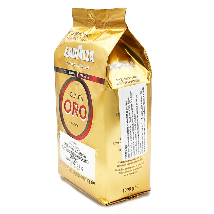 Lavazza Café Qualitá Oro En Grano Entero 1 kg — Imagen 3 de 3