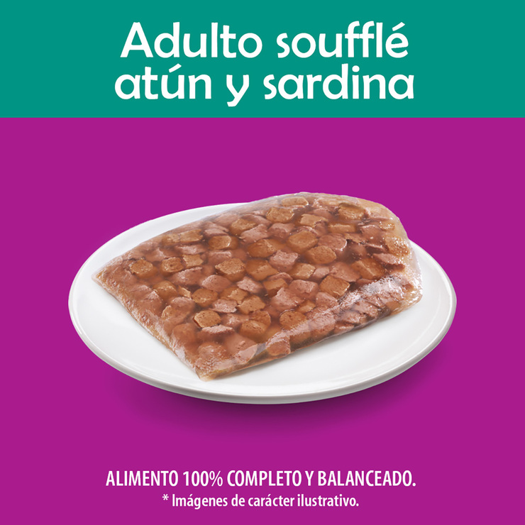 Whiskas Alimento Húmedo para Gato Sabor Atún y Sardina 24 pzas de 85 g — Imagen 3 de 4