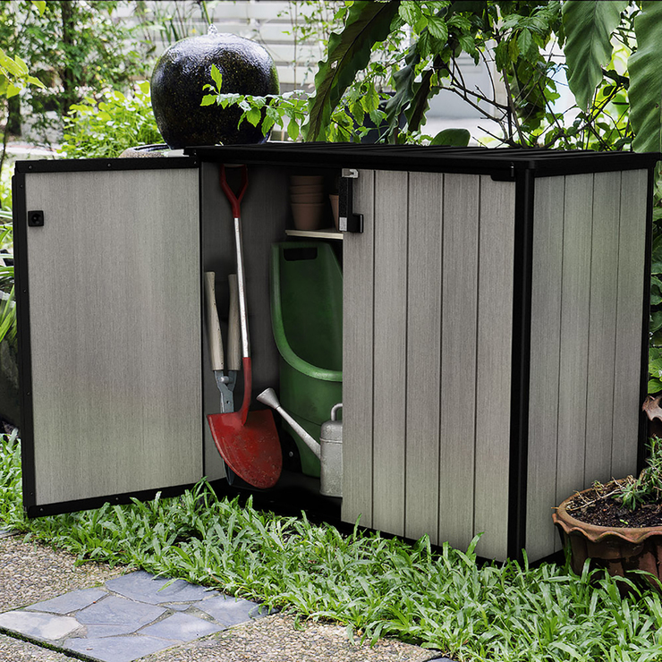 Keter cobertizo horizontal 139 x 77cm — Imagen 2 de 4