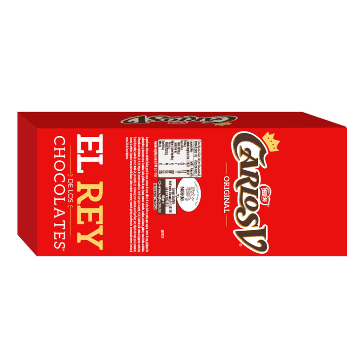 Carlos V Chocolate 27 pzas de 18 g — Imagen 2 de 3