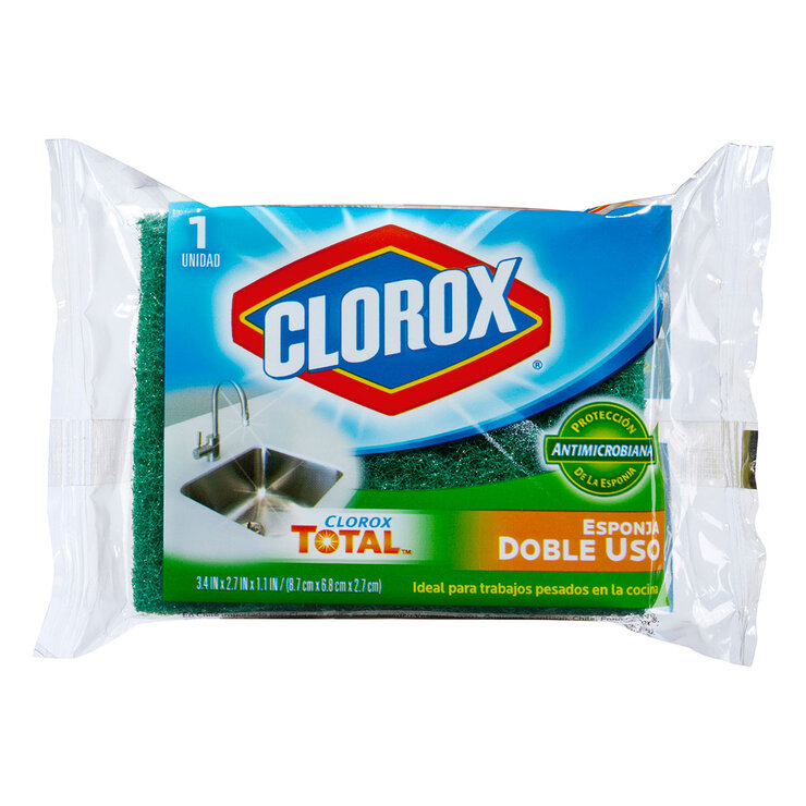 Clorox Esponjas Doble Uso 18 pzas — Imagen 1 de 2