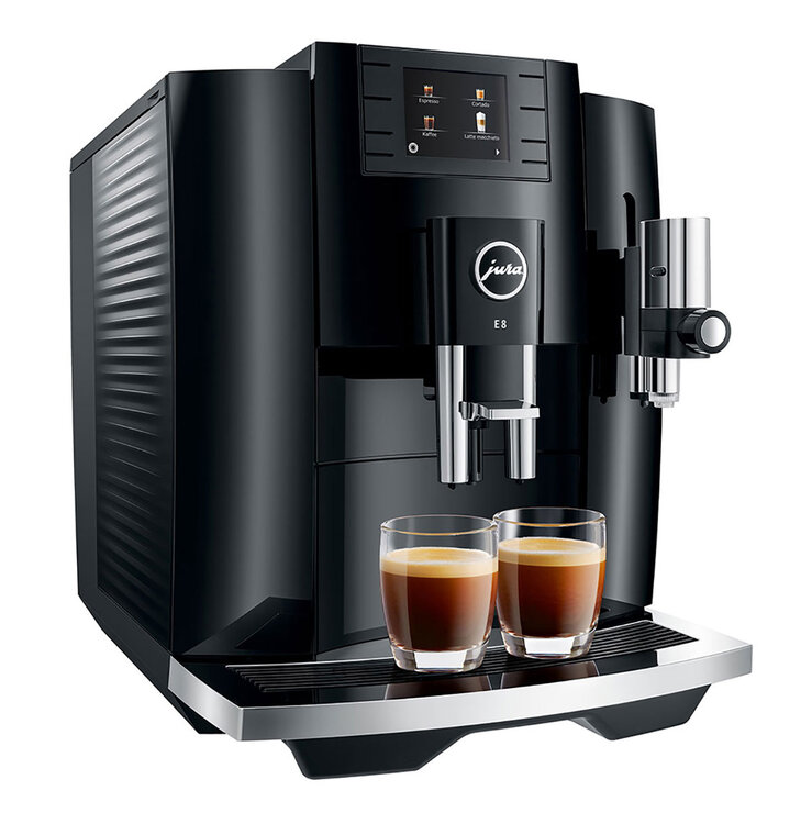 Jura, Cafetera Automática E8 Piano Negra — Imagen 2 de 4