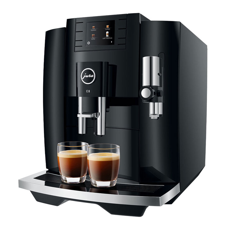 Jura, Cafetera Automática E8 Piano Negra — Imagen 3 de 4