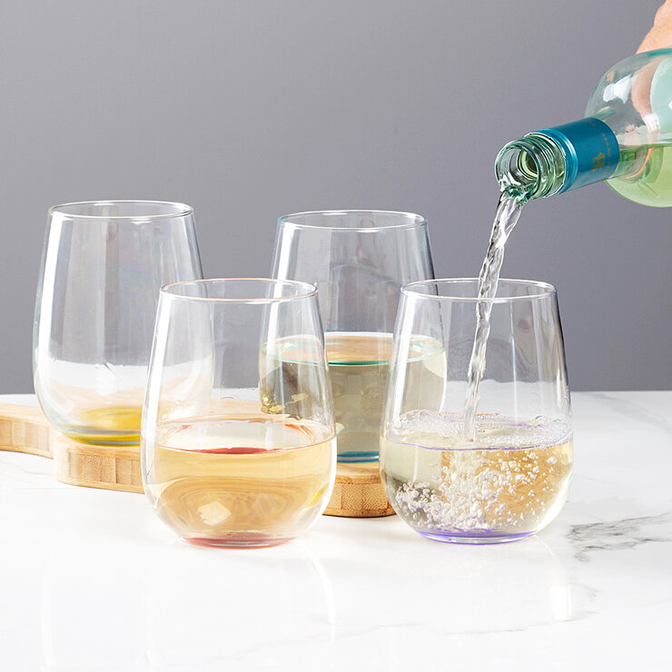 Home Essentials Copas de Vino sin Tallo 4 piezas — Imagen 3 de 3