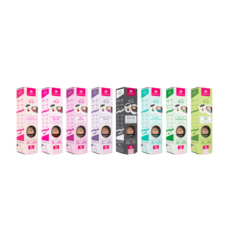 Cristalinas Aromatizante para Automóvil 8 Piezas — Imagen 2 de 3
