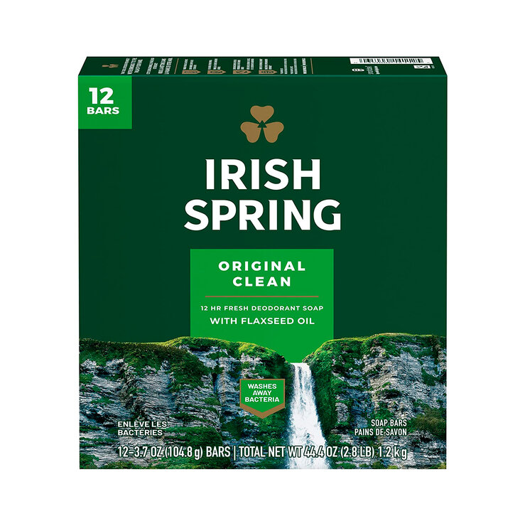 Irish Spring Jabón en Barra 12 pzas — Imagen 1 de 4