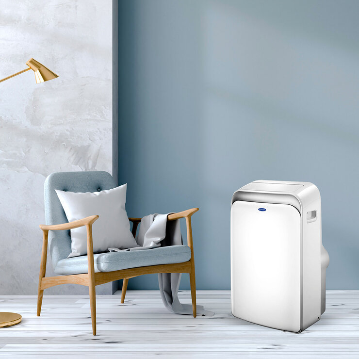 Carrier, Aire Acondicionado Portatil 12,000 btus 110V, sólo frío, 10 SEER — Imagen 2 de 3