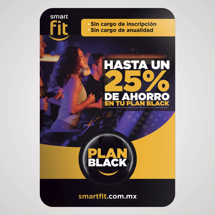 Gimnasio Smart Fit, Anualidad Plan Black  — Imagen 1 de 3