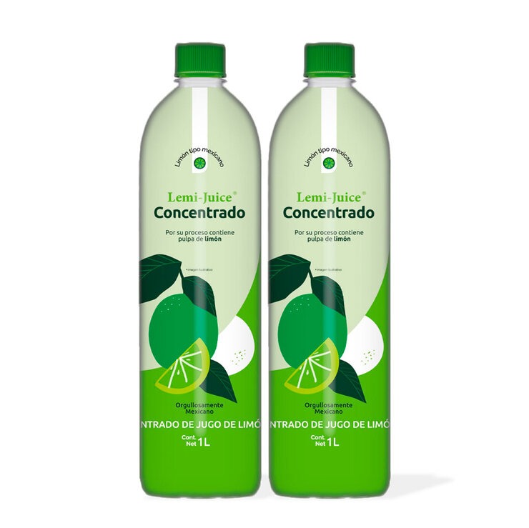 Jugo De Limón 2 pzas de 946 ml