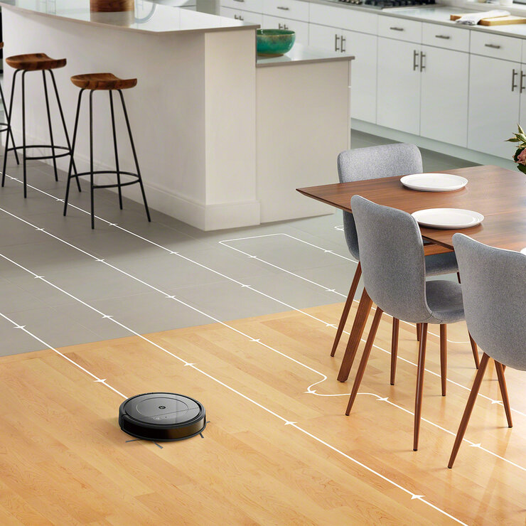iRobot, Roomba R111 2 en 1 Trapea y Aspira, Con Conexión WiFi — Imagen 3 de 4