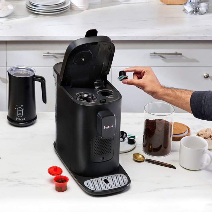 Instant, Cafetera de cápsulas multifunción 2 en 1 (K-Cup & Nespresso) — Imagen 2 de 3