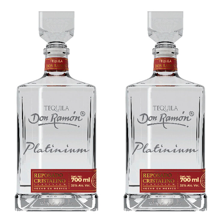 Tequila Don Ramón Reposado Cristalino 2 de 700 ml — Imagen 1 de 4