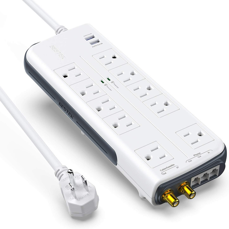 Bestek Protector Multicontacto 4000 J de Protección — Imagen 1 de 4