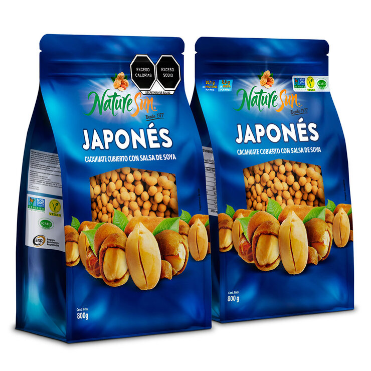 Nature Sun Cacahuates Japoneses 800 g — Imagen 3 de 4