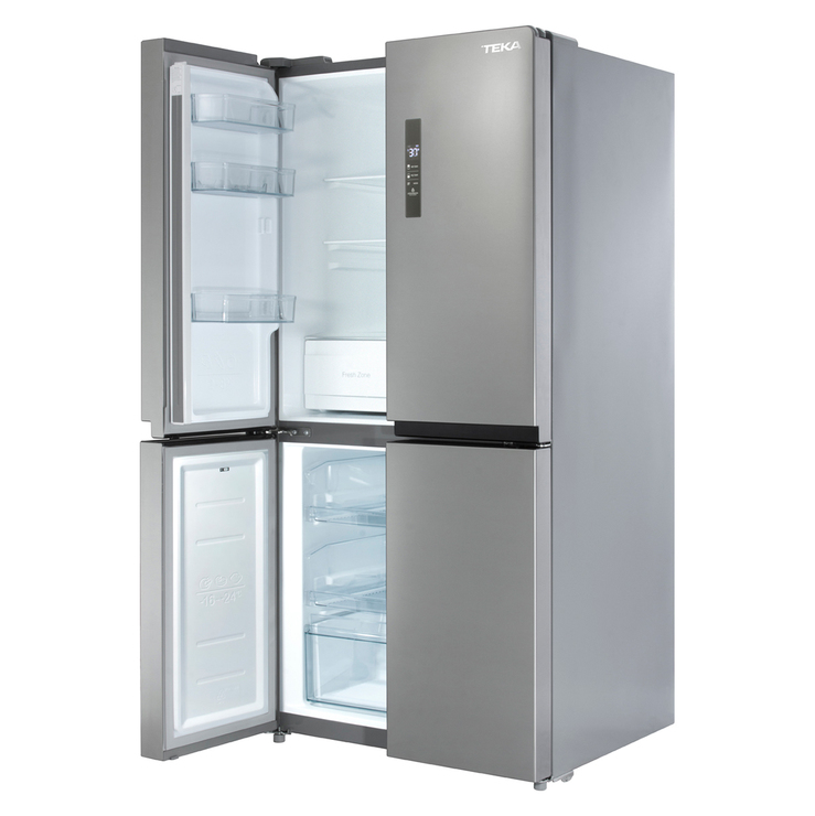 Refrigerador Teka de 19' cuatro puertas dual cooling system, color acero inoxidable — Imagen 2 de 4
