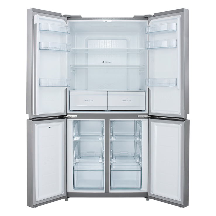 Refrigerador Teka de 19' cuatro puertas dual cooling system, color acero inoxidable — Imagen 4 de 4