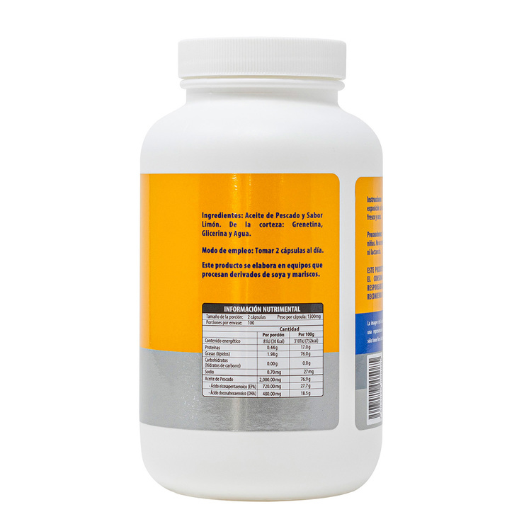 Naturagel Omega 3 EPA 360mg / DHA 240mg 200 Cápsulas — Imagen 2 de 3