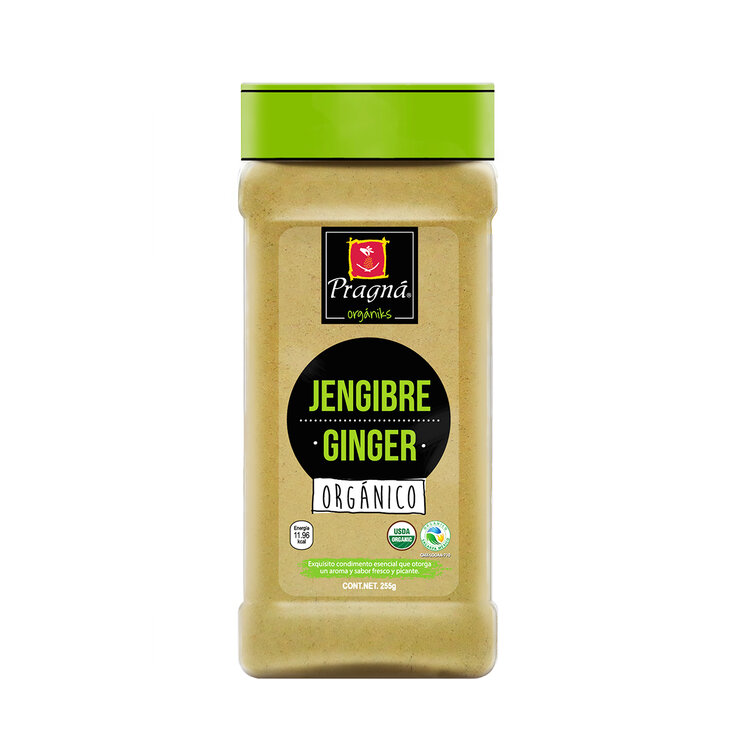 Pragná Jengibre en Polvo Orgánico de 255 g — Imagen 1 de 3