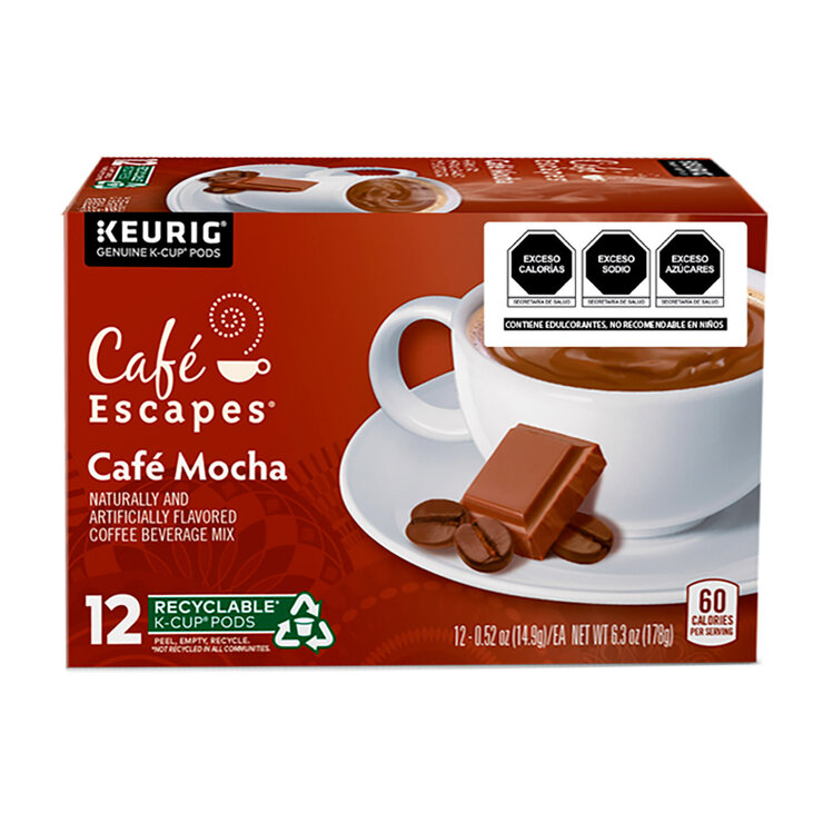 Keurig, Café Escapes Mocha, 72 cápsulas K-Cup — Imagen 1 de 4