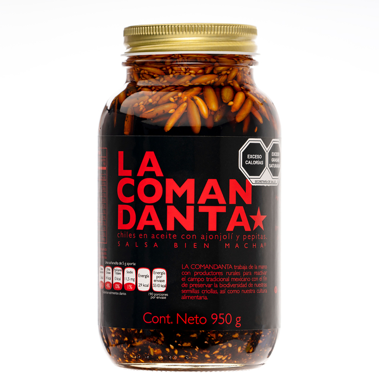 La Comandanta Salsa Bien Macha 950 g — Imagen 1 de 3