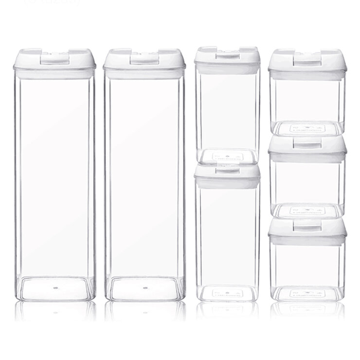 AG, Set de 7 contenedores para cocina con tapa hermética — Imagen 2 de 4