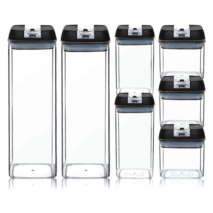 AG, Set de 7 contenedores para cocina con tapa hermética — Imagen 4 de 4