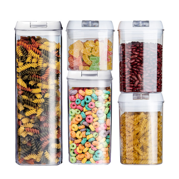 AG, Set de 5 contenedores para cocina con tapa hermética — Imagen 1 de 4