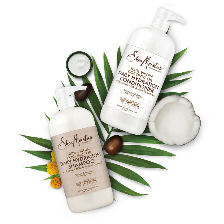 Shea Moisture Acondicionador con Aceite de Coco 1l — Imagen 2 de 3