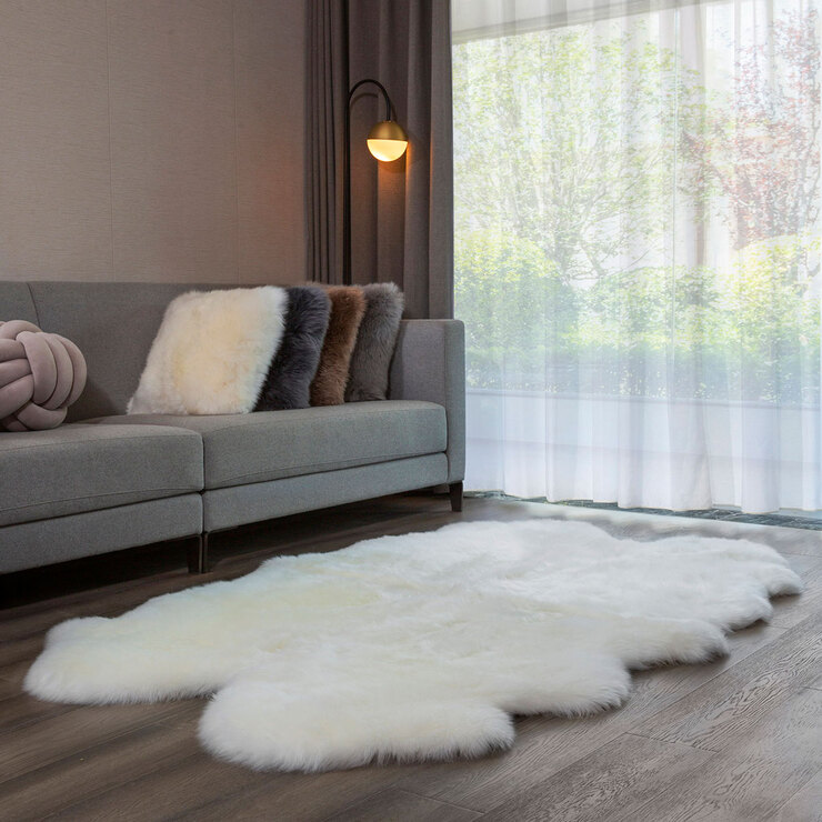 Windward Tapete de Piel de Oveja, 180cm x 109cm — Imagen 2 de 4