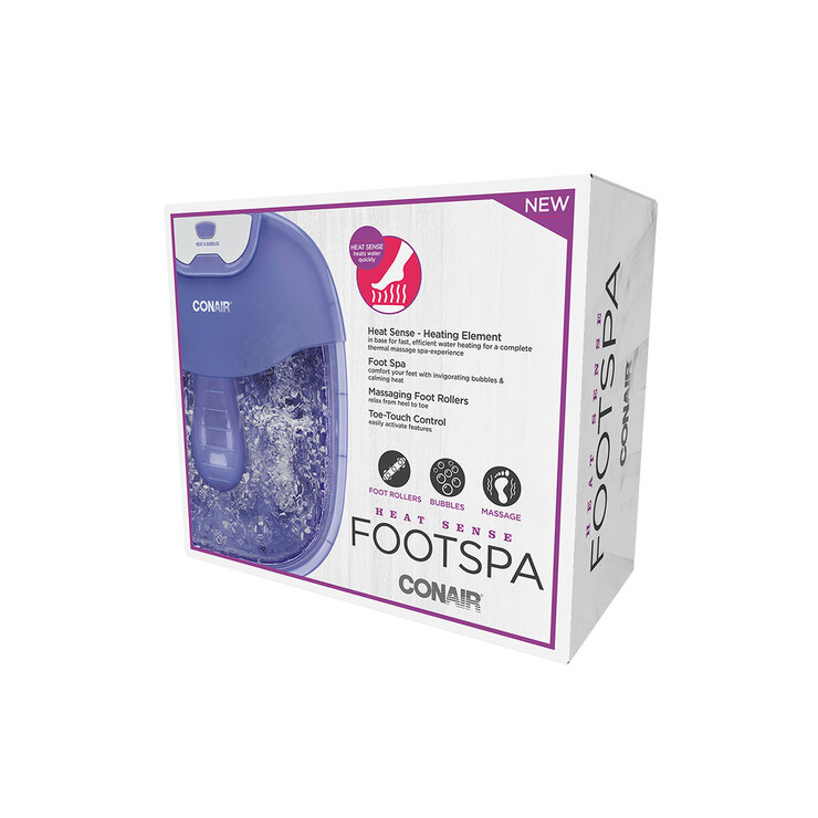 Conair, Spa Para Pies Con Burbujas Y Calentador De Agua — Imagen 2 de 4