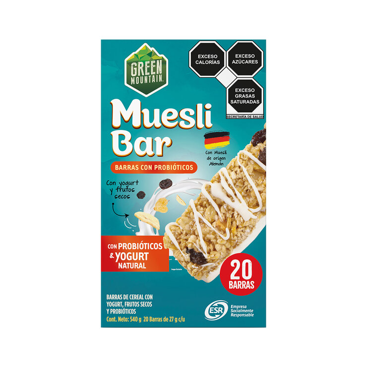 Green Mountain Barras de Cereal 20 pzas de 27 g — Imagen 1 de 3