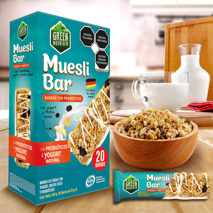 Green Mountain Barras de Cereal 20 pzas de 27 g — Imagen 2 de 3