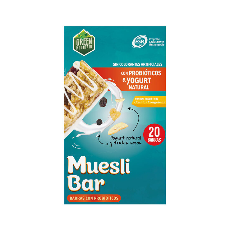 Green Mountain Barras de Cereal 20 pzas de 27 g — Imagen 3 de 3