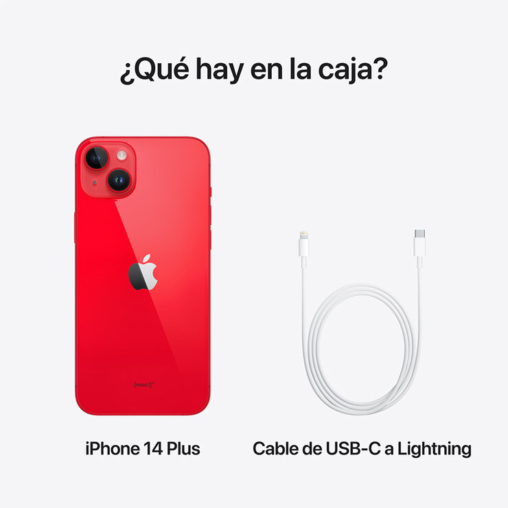 Apple iPhone 14 Plus 128GB Rojo — Imagen 4 de 4