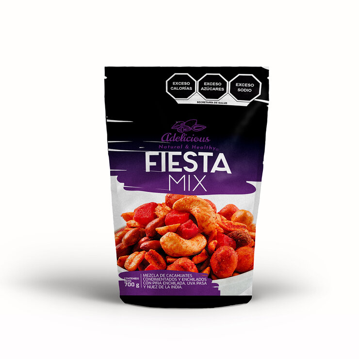 Adelicious Surtido de Cacahuates, Frutas y Nueces de la India 700 g — Imagen 1 de 4