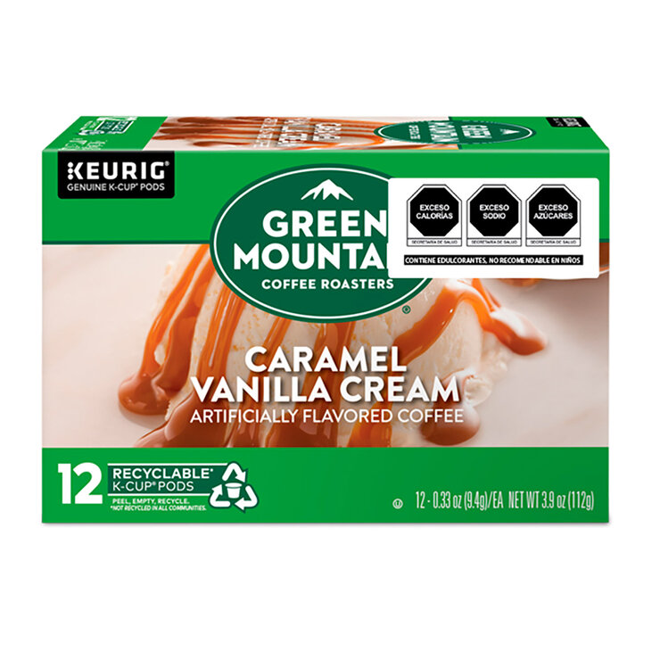 Keurig, Green Mountain Coffee Roasters Caramel Vainilla Cream, 72 cápsulas K-Cup — Imagen 1 de 3