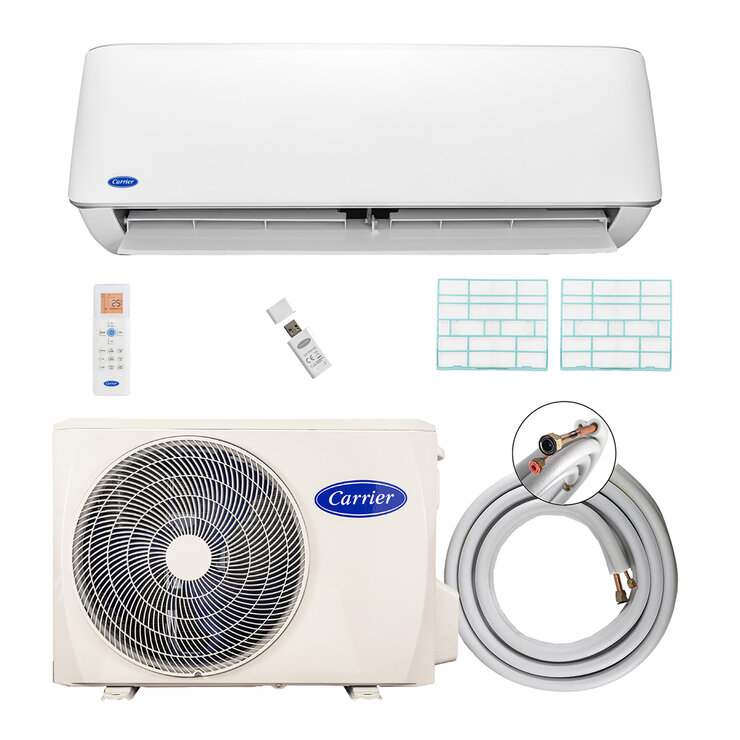 Carrier, Aire Acondicionado, Minisplit Inverter, Solo Frío, 12,000 BTU, 220V, con Wi-Fi — Imagen 3 de 3