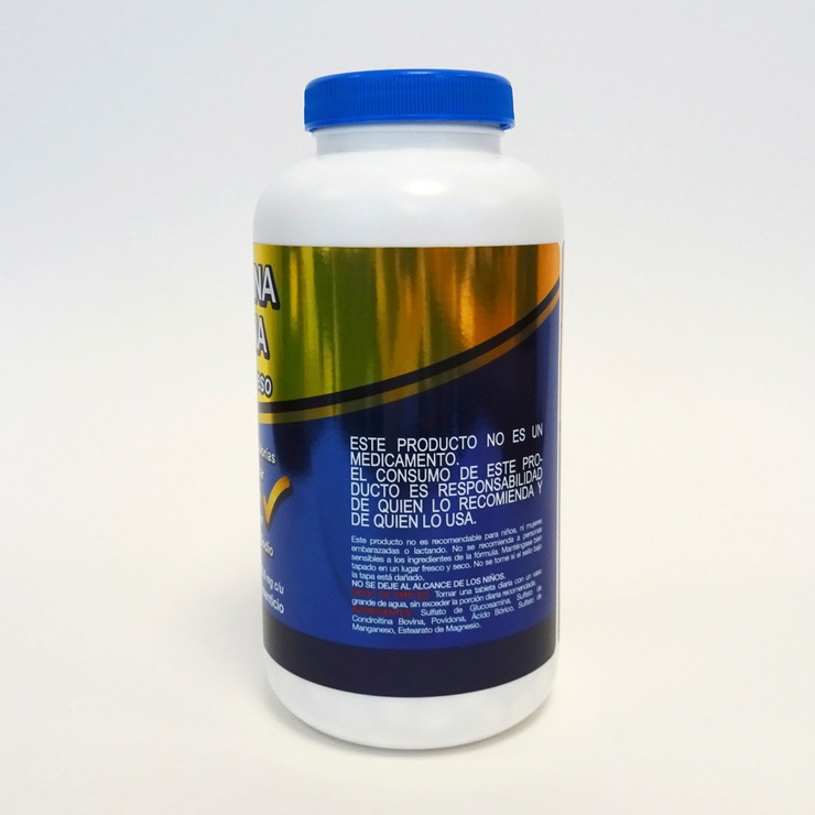 Glucosamina 250mg + Condroitina 175mg + Boro y Manganeso Frasco con 410 Tabletas — Imagen 3 de 4