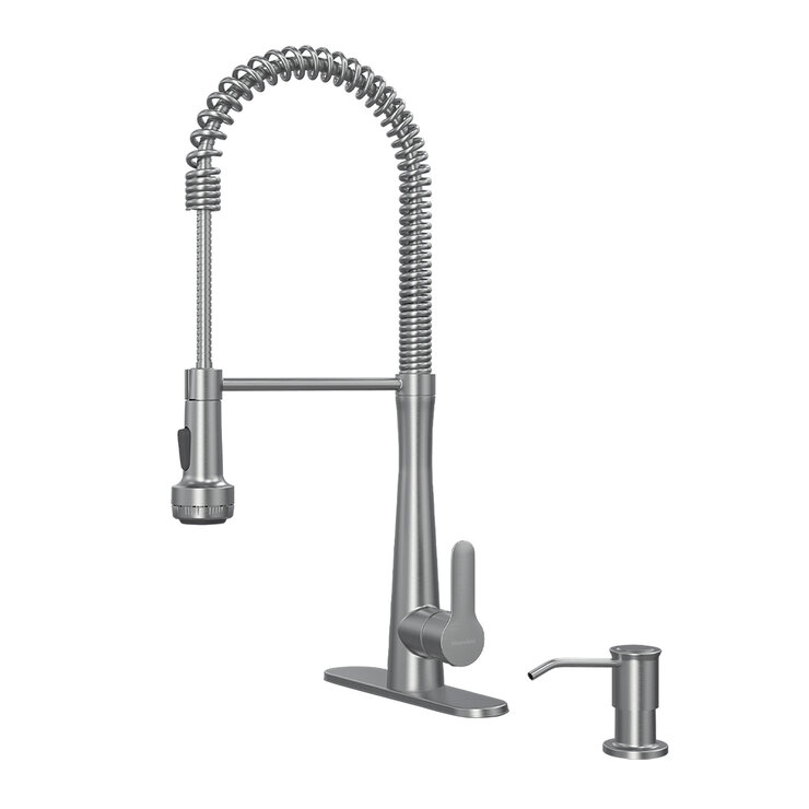 Moorefield, Grifo Monomando de Cocina Culinaria con Dispensador de Jabón — Imagen 1 de 4