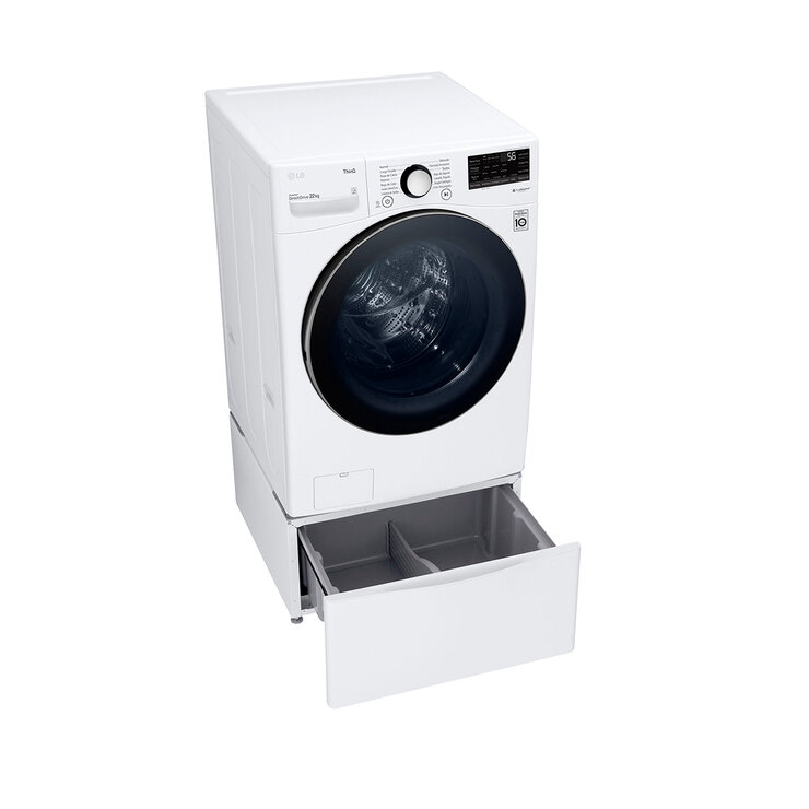 Lavadora 22Kg con pedestal carga frontal LG — Imagen 3 de 4