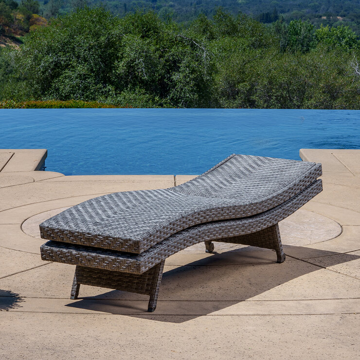 Sunvilla, Paquete de 2 Camastros Tejidos Seagrass — Imagen 4 de 4